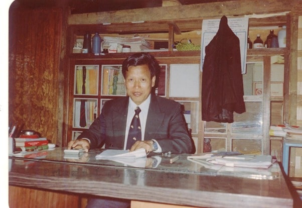 Maj. G Kamei (Retd)  appointed as the Principal on 3rd  November 1988